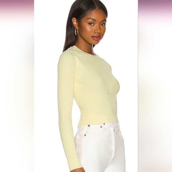 ASTR the Label Avila Lace Up back top - Picture 3 of 10